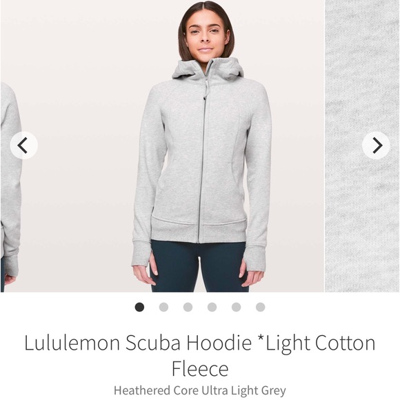 Lululemon Scuba Hoodie Light Cotton Fleece - Picture 5 of 5